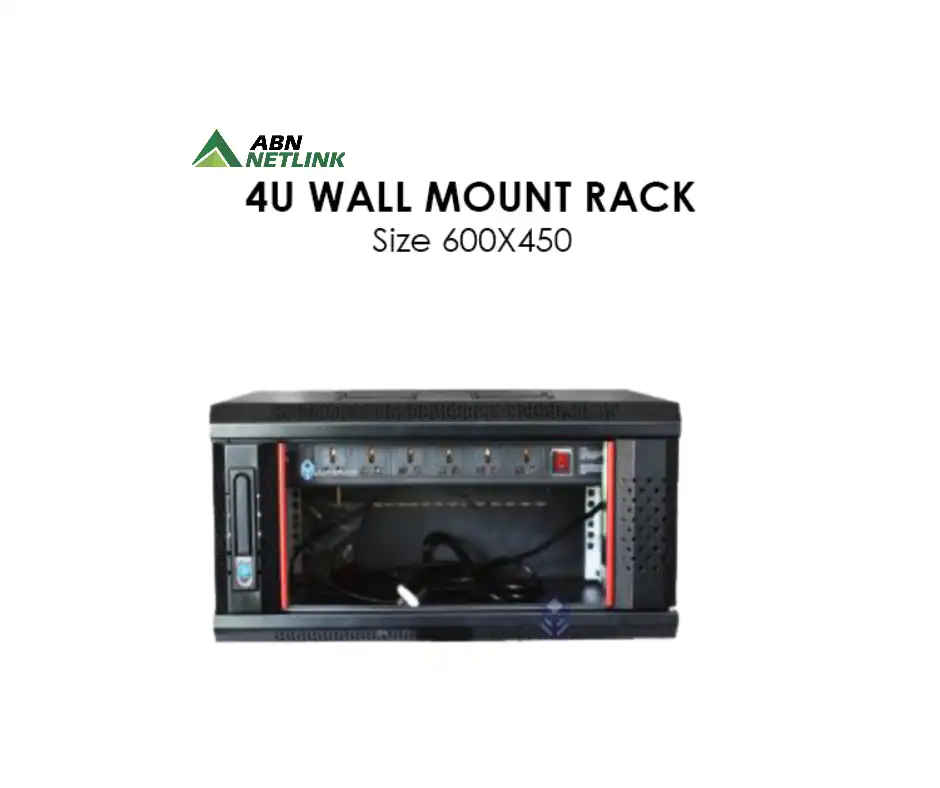 4U WALL MOUNTED SERVER RACK 600X450 19 Inchi